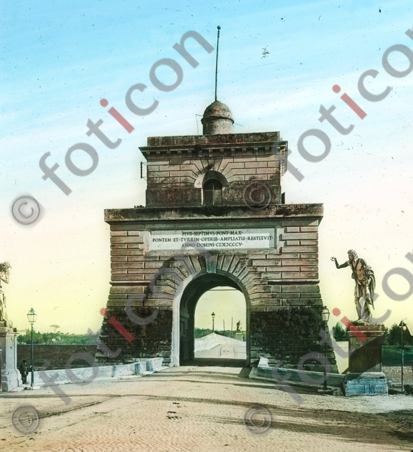 Milvische Brücke - Foto foticon-simon-033-018.jpg | foticon.de - Bilddatenbank für Motive aus Geschichte und Kultur